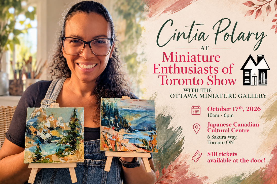 Small Art, Big Emotions: Cintia Polary at the Toronto Miniature Show