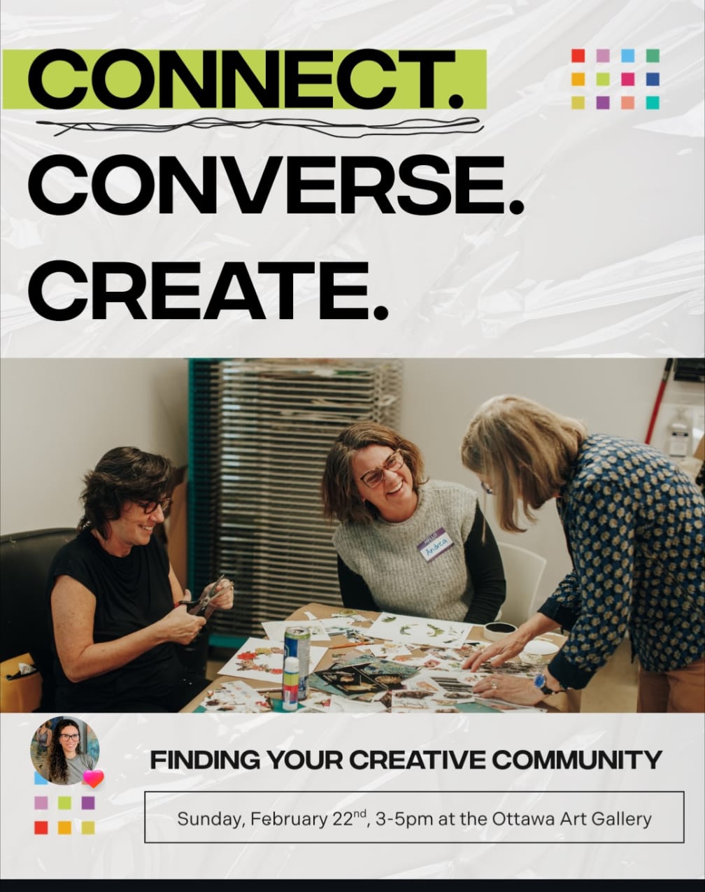 44.4 Artist Collective Workshop at Ottawa Art Gallery.