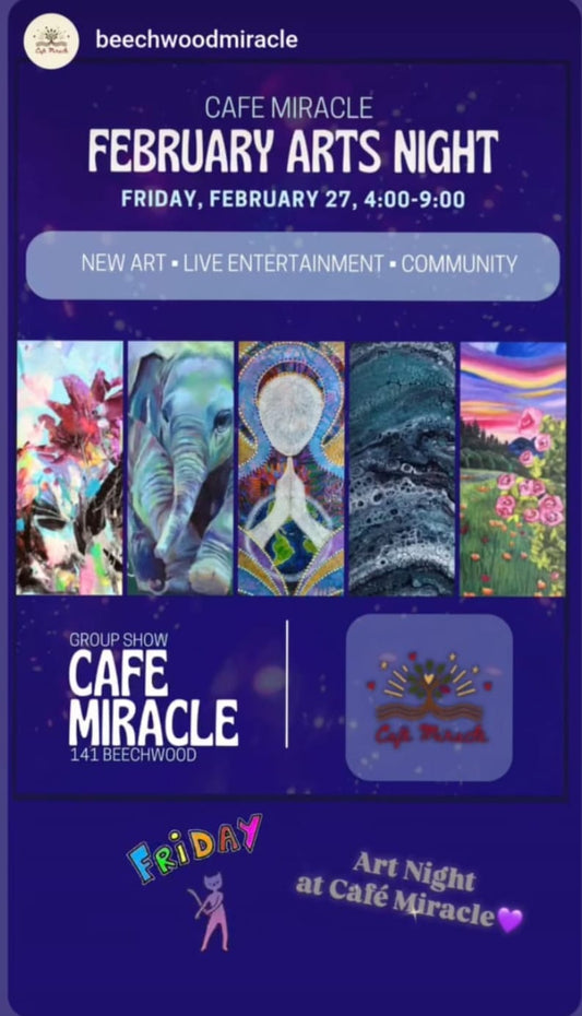 Arts Night - Cafe Miracle