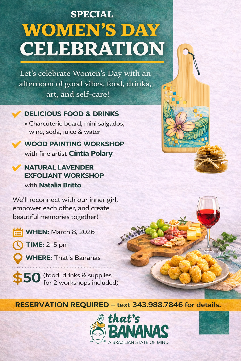 Woman's day Workshop
